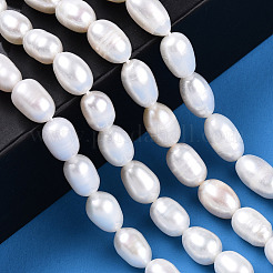 Natural Cultured Freshwater Pearl Beads Strands&nbsp;LS-PEAR-N012-06L