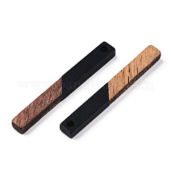 Opaque Resin & Walnut Wood Pendants&nbsp;LS-RESI-TAC0021-43C