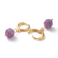 Brass Huggie Hoop Earrings&nbsp;EJEW-JE05788