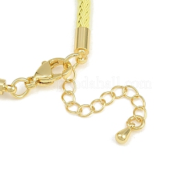 Braided Steel Wire Bracelet Making&nbsp;KK-CBA6056-03B-G