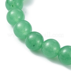 Natural Malaysia Jade Beads Stretch Bracelets for Women&nbsp;BJEW-JB11360-03