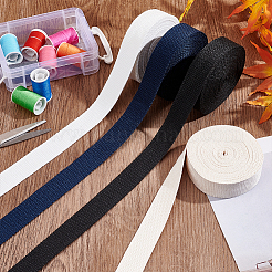 4 Rolls 4 Colors Polyester Ribbon&nbsp;OCOR-PH0001-72