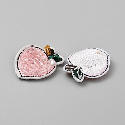 Computerized Embroidery Cloth Iron on/Sew on Patches&nbsp;PATC-WH0002-074B
