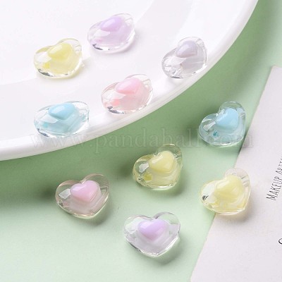 Transparent Acrylic Beads&nbsp;X-TACR-S152-08A-1
