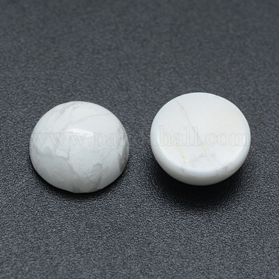 天然石ハウライトカボション  半円  8x3.5~4mm&nbsp;G-P393-R32-8MM-1