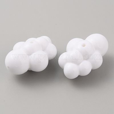 Opaque Acrylic Beads&nbsp;SACR-TAC0005-04A-1