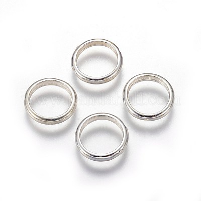 925 Sterling Silver Bead Frames&nbsp;STER-E062-06S-1