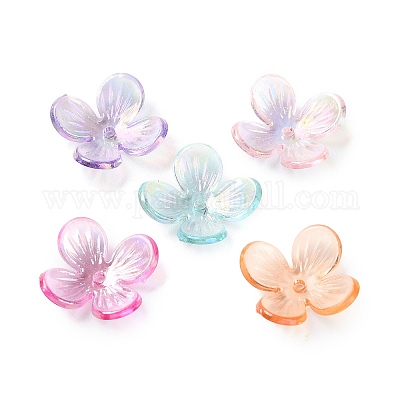 Transparent Acrylic Beads Caps&nbsp;SACR-A006-11-1