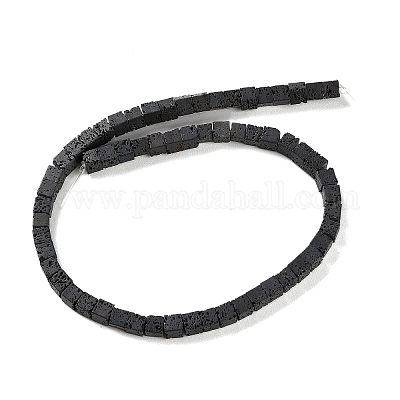 Synthetic Lava Rock Dyed Beads Strands&nbsp;G-H311-02B-10-1