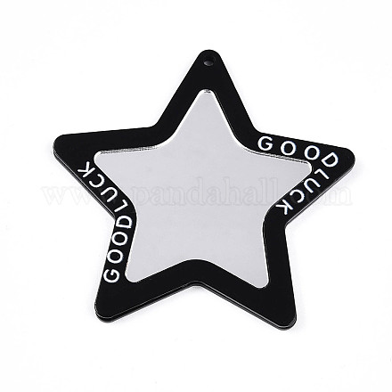 Acrylic Big Pendants OACR-N139-03-1