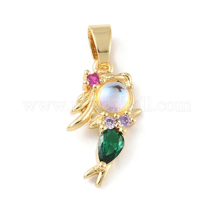 Wholesale Brass Micro Pave Cubic Zirconia Pendants