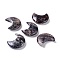 Natural Imperial Jasper Cabochons, Dyed & Heated, Moon, 30x25x9mm