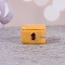 Resin Mini Model, Micro Landscape Dollhouse Accessories, Pretending Prop Decorations, Furniture & Appliances, Goldenrod, 13x18mm
