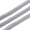 Polycotton Soft Drawstring Rope Replacement, Drawstring Cord, for Coats, Pants, Shorts, Light Grey, 6mm