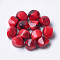 Acrylic Beads, Imitation Gemstone Style, Nuggets, Red, 15.5x12x12mm, Hole: 1.8mm, about 310pcs/500g