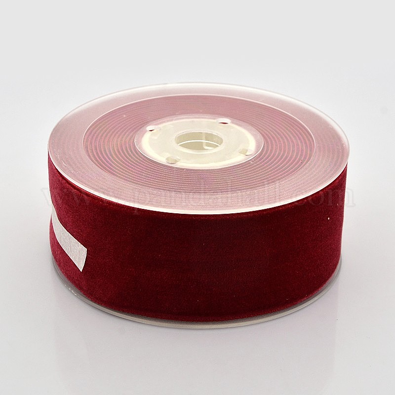 Wholesale Polyester Velvet Ribbon for Gift Packing and Festival ...