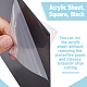 Acrylic Sheet&nbsp;DIY-WH0308-810D-4