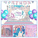 Polyester Sequin Table Runners&nbsp;AJEW-WH0258-843B-5