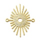 Brass Connector Charms&nbsp;KK-H435-14G-1