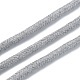 ポリコットンソフト巾着ロープ交換  巾着コード  コート用  パンツ  ショートパンツ  ライトグレー  6mm&nbsp;OCOR-WH0078-15A-1
