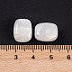 アクリルビーズ  イミテーション翡翠  長方形  貝殻色  13x11x8mm  穴：1.5mm。 39個/ 39 G&nbsp;LS-OACR-H120-02M-3