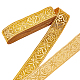 Ethnic Embroidery Polyester Flat Ribbons&nbsp;OCOR-WH0060-37A-1