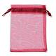 Rectangle Organza Drawstring Bags&nbsp;CON-PW0001-054C-13-2
