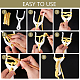 1 Set Acrylic Knitting Fork&nbsp;AJEW-BC0007-37-4