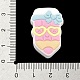 シリコーン焦点ビーズ  ピンク  ペン  29.5x19x9.5mm  穴：3mm&nbsp;SIL-A012-05A-3