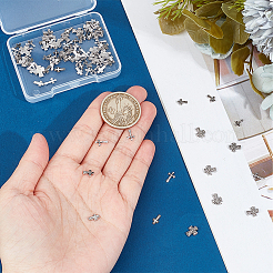 100Pcs 5 Style Zinc Alloy Cabochons&nbsp;MRMJ-CP0001-20
