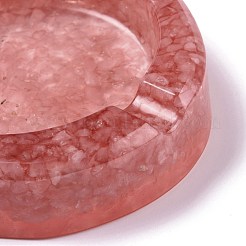 Natural Rose Quartz Ashtray&nbsp;DJEW-F015-08D