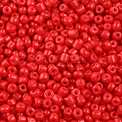 Baking Paint Glass Seed Beads&nbsp;SEED-US0003-4mm-K20
