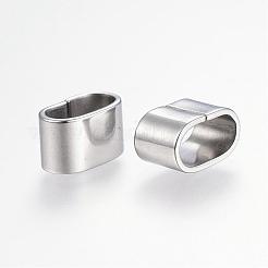 Tarnish Resistant 201 Stainless Steel Slide Charm&nbsp;STAS-P127-11P