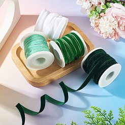 40 Yards 4 Colors Single Face Velvet Ribbon&nbsp;SRIB-TA0001-34A