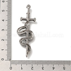 304 Stainless Steel Big Pendants&nbsp;LS-STAS-H223-12AS