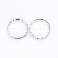 Tarnish Resistant 201 Stainless Steel Linking Rings&nbsp;STAS-E437-22B-P