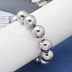 Brass Beaded Sretch Bracelets for Women&nbsp;BJEW-G736-13P