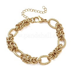 304 Stainless Steel Link Chain Bracelets for Women&nbsp;BJEW-A160-08G