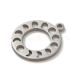 Non-Tarnish 304 Stainless Steel Charms&nbsp;STAS-O005-10P