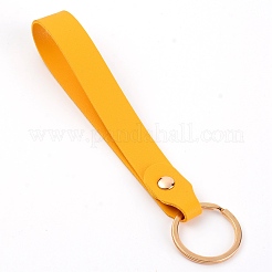 Imitation Leather Keychain Holder&nbsp;KEYC-WH0020-14G