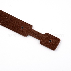 Cowhide Leather Keychain&nbsp;KEYC-WH0018-39A