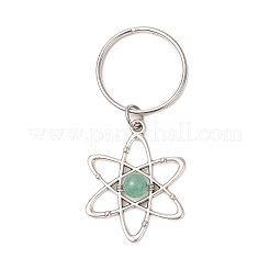 7Pcs Natural Gemstone Keychains&nbsp;KEYC-JKC01244