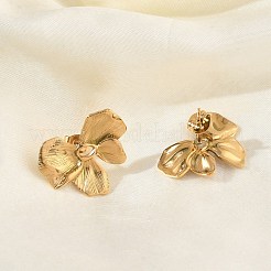 Valentine's Day 304 Stainless Steel Stud Earrings for Women&nbsp;EJEW-K332-02G
