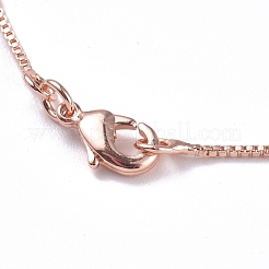 Brass Venetian Chain&nbsp;NJEW-E151-02RG