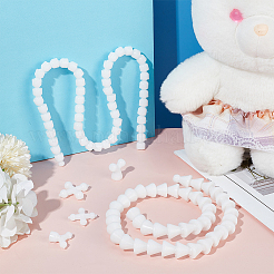 ポリオキシメチレン（POM）おもちゃのスケルトンジョイント2セット  1 セットぬいぐるみ人形ジョイントツールキット diy ぬいぐるみ用  ミックスカラー  500x14mm&nbsp;DIY-OC0012-27