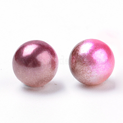Rainbow Acrylic Imitation Pearl Beads&nbsp;OACR-R065-6mm-A10