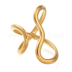 304 Stainless Steel Cuff Rings&nbsp;RJEW-Z074-21G