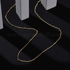 Rack Plating Brass Satellite Chain Necklaces for Women&nbsp;NJEW-A035-01G