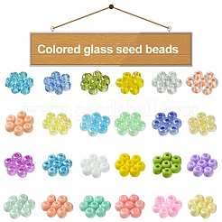 288G 24 Styles Glass Seed Beads&nbsp;SEED-FS0001-26B