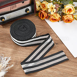 9.4 Yards Flat Polyester Mesh Elastic Wide Band&nbsp;OCOR-CY0003-31B-01